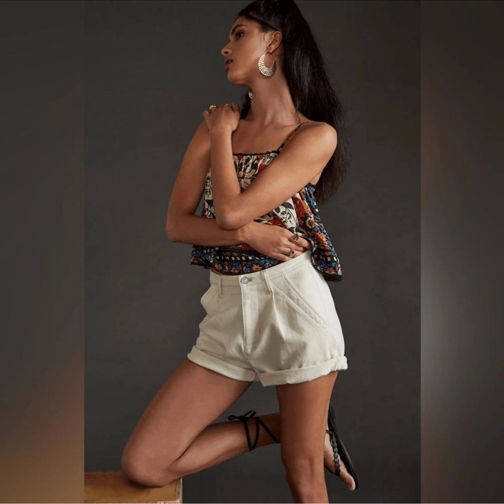 Anthropologie Pilcro Chino Shorts Size 29 Petite